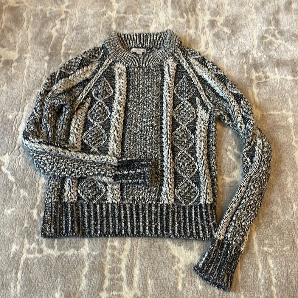 LL Bean Fisherman Sweater